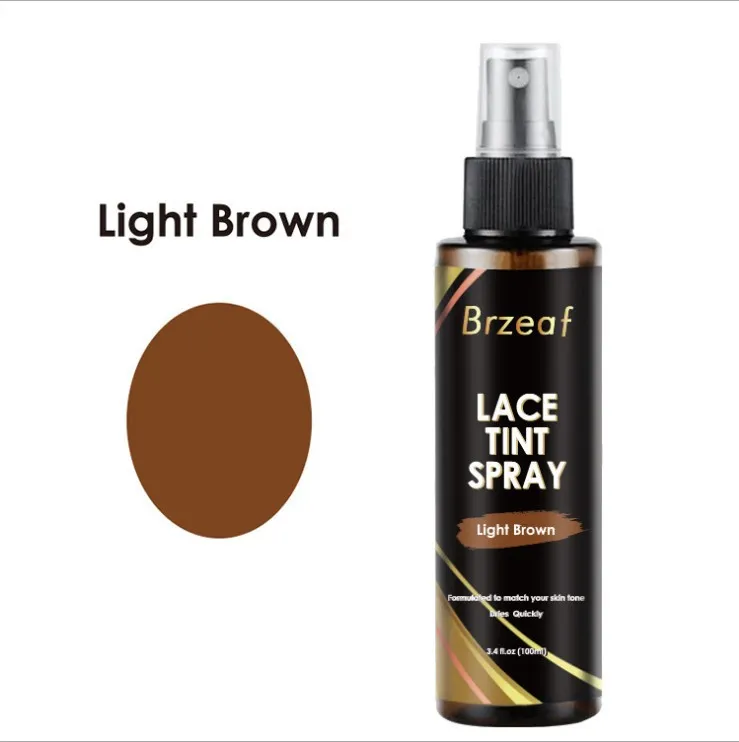 Wig Lace Dyed Head Cover Care Spray - Light Brown