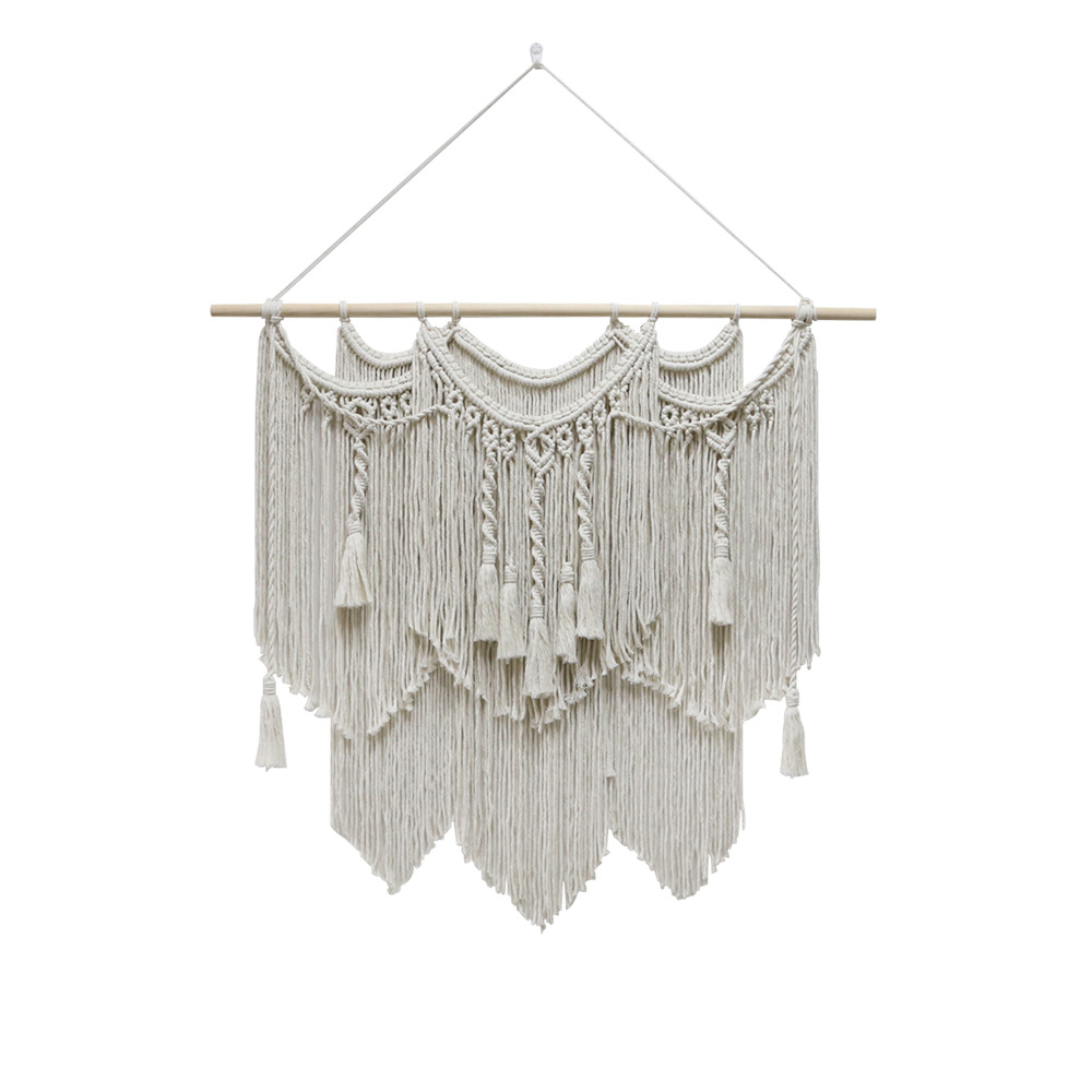 Hand-Woven Cotton Wall Hanging