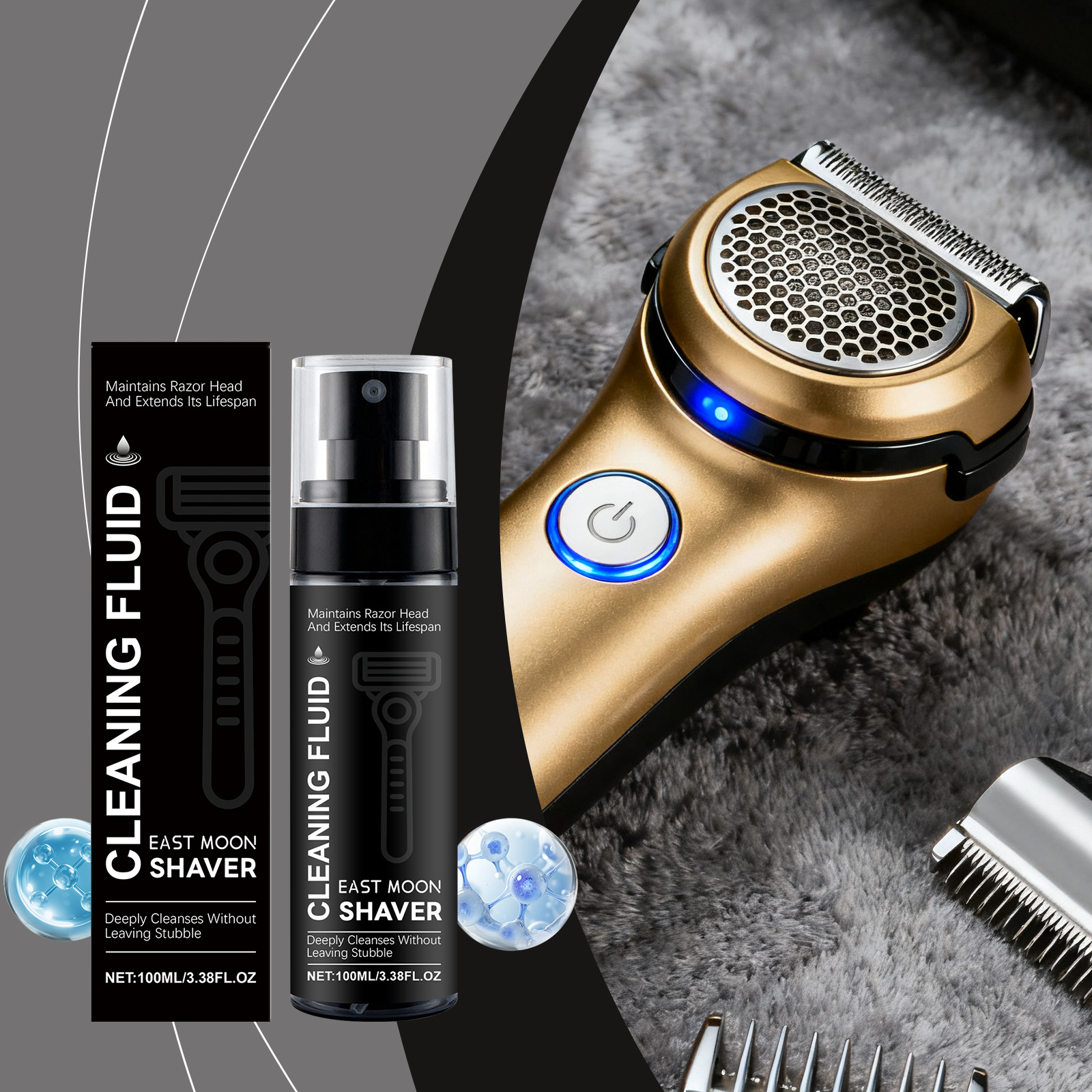 Shaving Tool Cleaning Spray