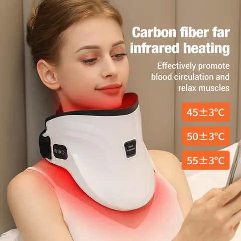 Electric Hot Compress Neck Fixed Traction Air Pressure Kneading