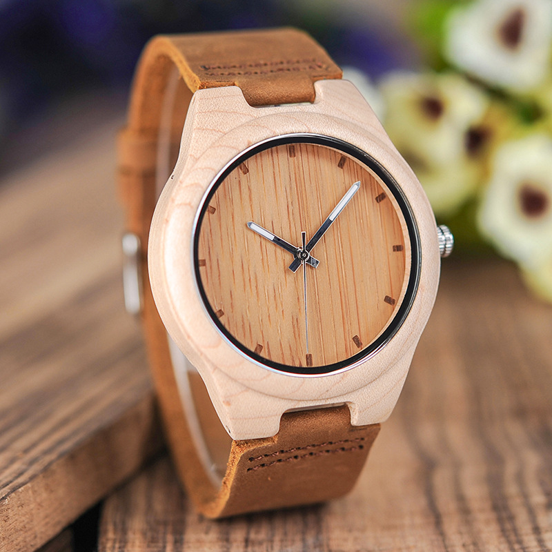 Wooden Watch Bamboo Casual And Fashionable 7