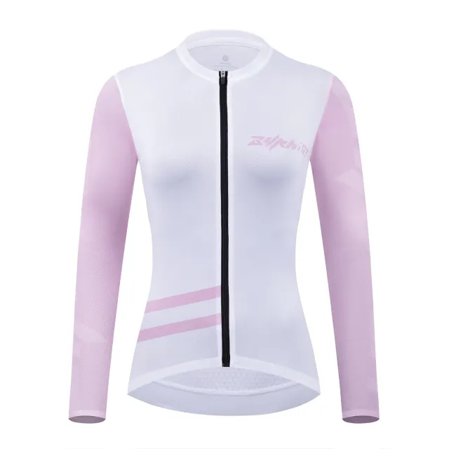 Breathable Cyclist Top Sun Protection Slim Sportswear Pink - Shop at LoveMi