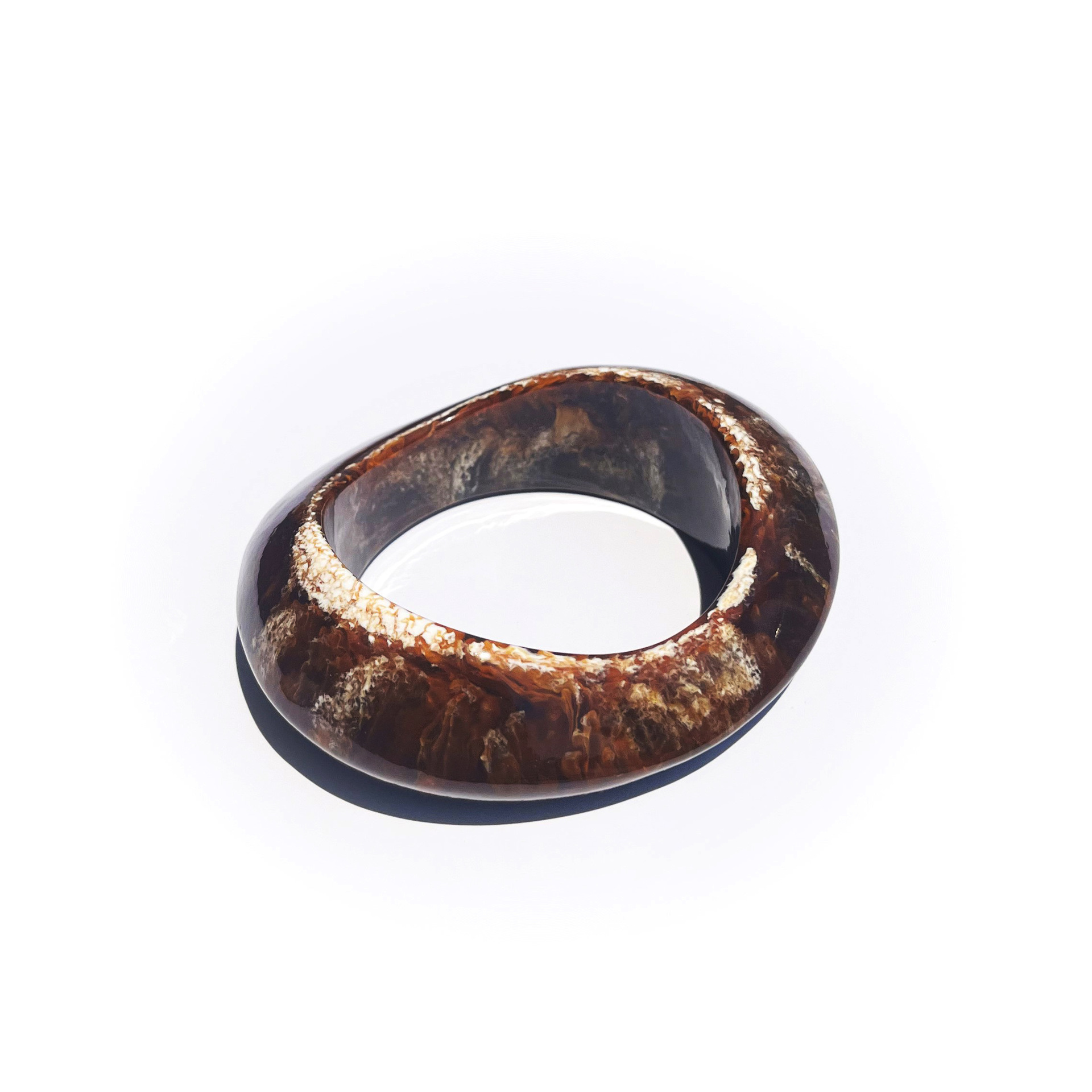 European And American Exaggerated Large Irregular Resin Bracelet For Women