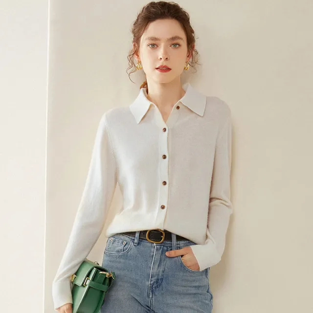 Knitted Sweat shirt Slim Fit Slim Looking Base White - Shop at LoveMi