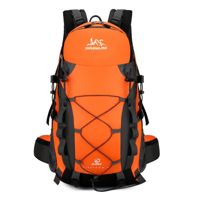 Men's And Women's Travel Outdoor Backpack Large Capacity Orange - Shop at LoveMi