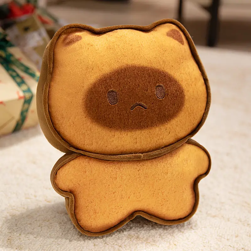 Cute Toast Kitty Doll Plush Toy