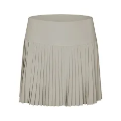 High Waist Hip Lift Women's Sports Skirt With Pockets - Cocoon Brown - View 1
