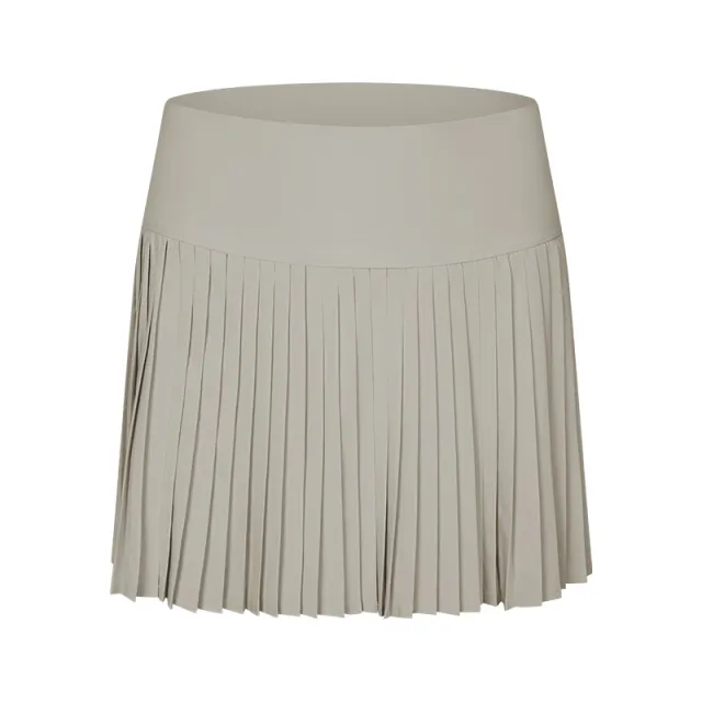 High Waist Hip Lift Women's Sports Skirt With Pockets Cocoon Brown - Shop at LoveMi