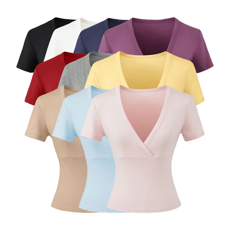 Retro Casual Spicy Girls Alluring Base Top