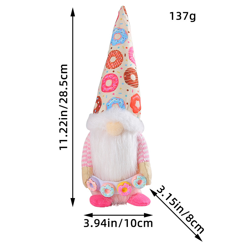 D3 40 Donut Doll Beard