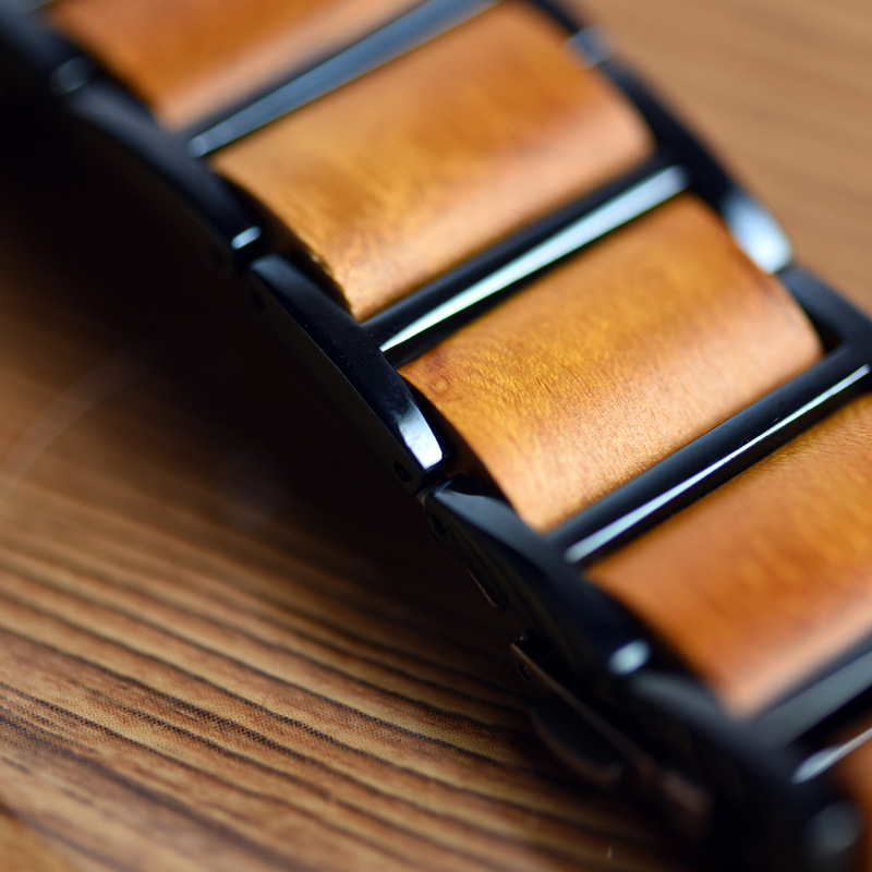 Minimalist-style Classic Wooden Analog Quartz Watch 5