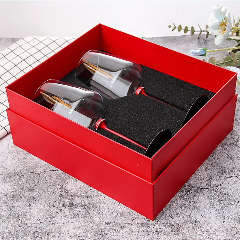 Red Double Bottles In Gift Box