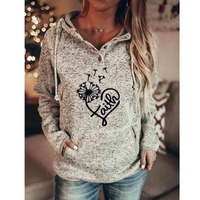 New Women's Christmas Printed Sweater Love S - Shop at LoveMi