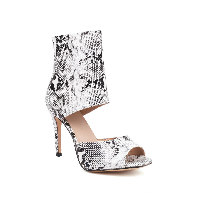 Snakeskin Ankle Boots, picture 5 of 6