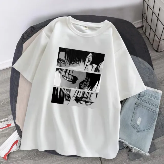 Summer European And American Women's Clothing Casual Round Neck Short Sleeves T shirt White - Shop at LoveMi