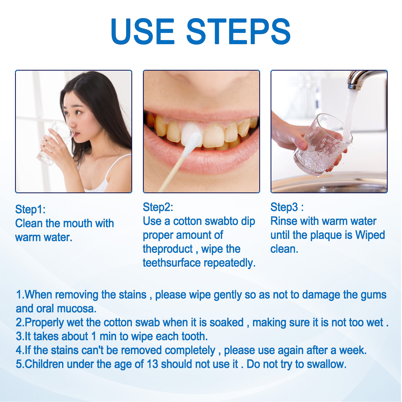 Title 9, Tooth Fluid Improves Yellow Teeth Cleaning Tartar