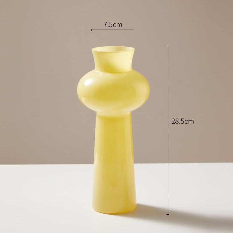 Glass Vase, Willow Leaf, picture 4 of 8