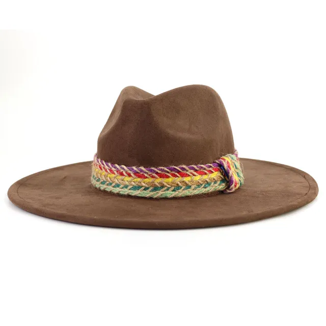 New Wide Brim Top Hat For Women Coffee - Shop at LoveMi