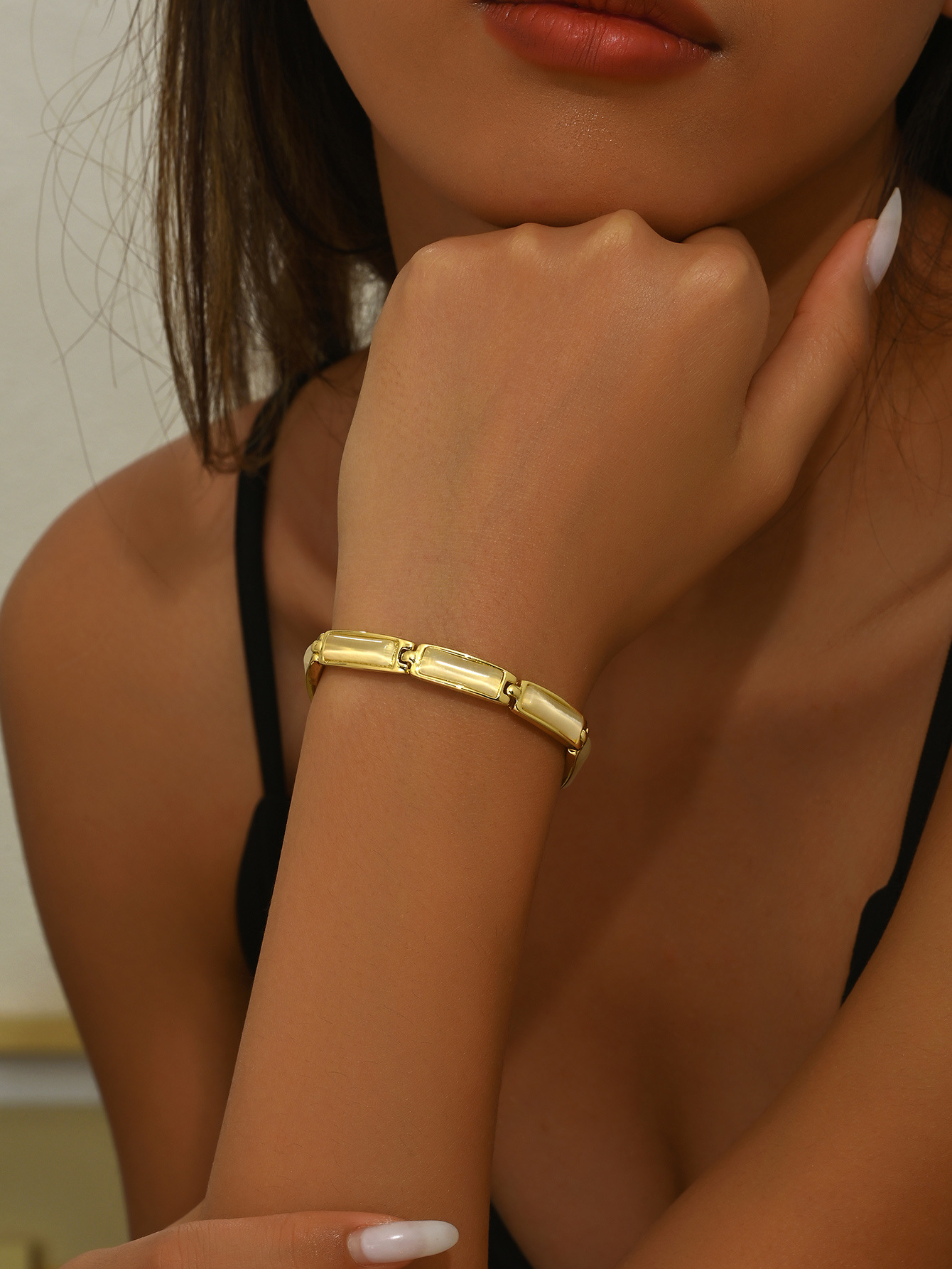 Bracelet Close Up Gemstones