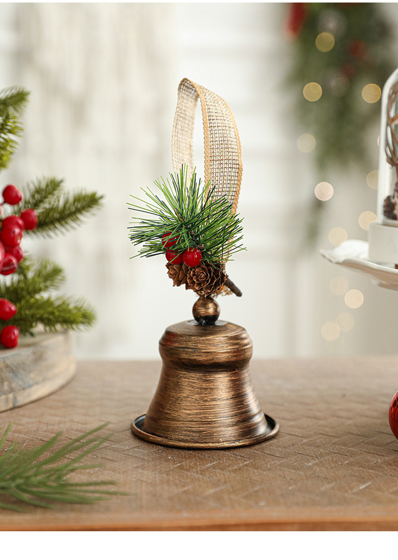 New Metal Iron Art Jingling Bell Pendant Creative