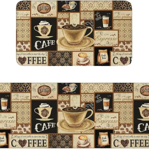 Retro-style Kitchen Floor Matstain-resistant Durable and Easy to Care