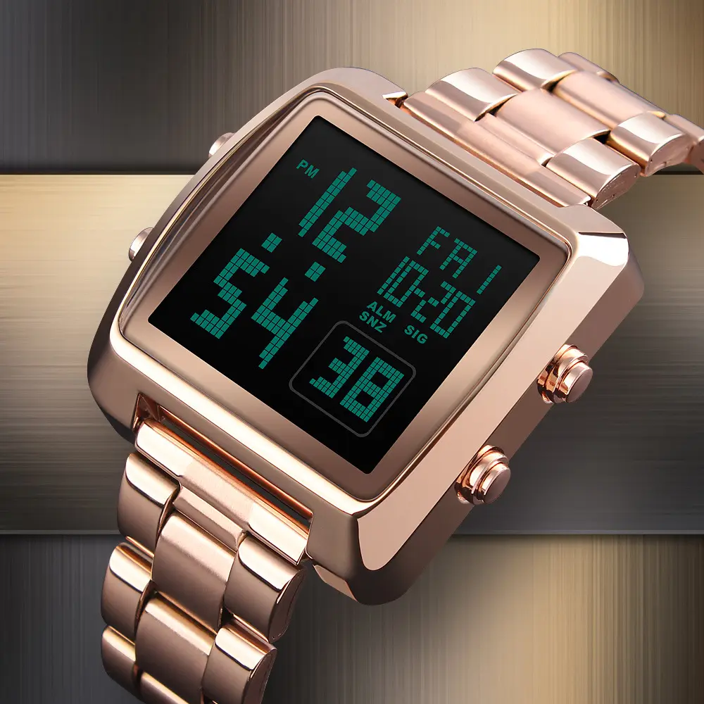 9 Fashion Men's Electronic Sport Watch Waterproof