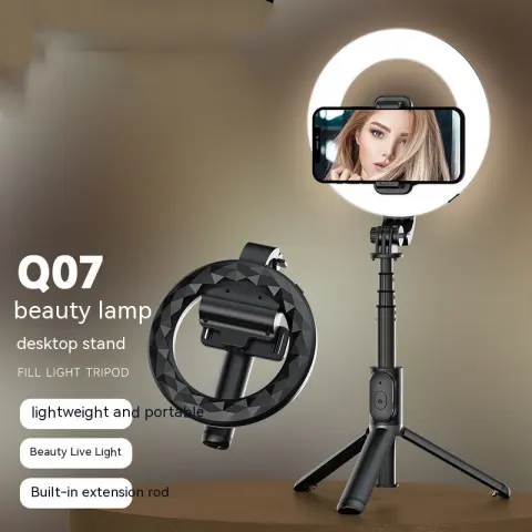 Bluetooth Self Ring LED Fill Light Tripod