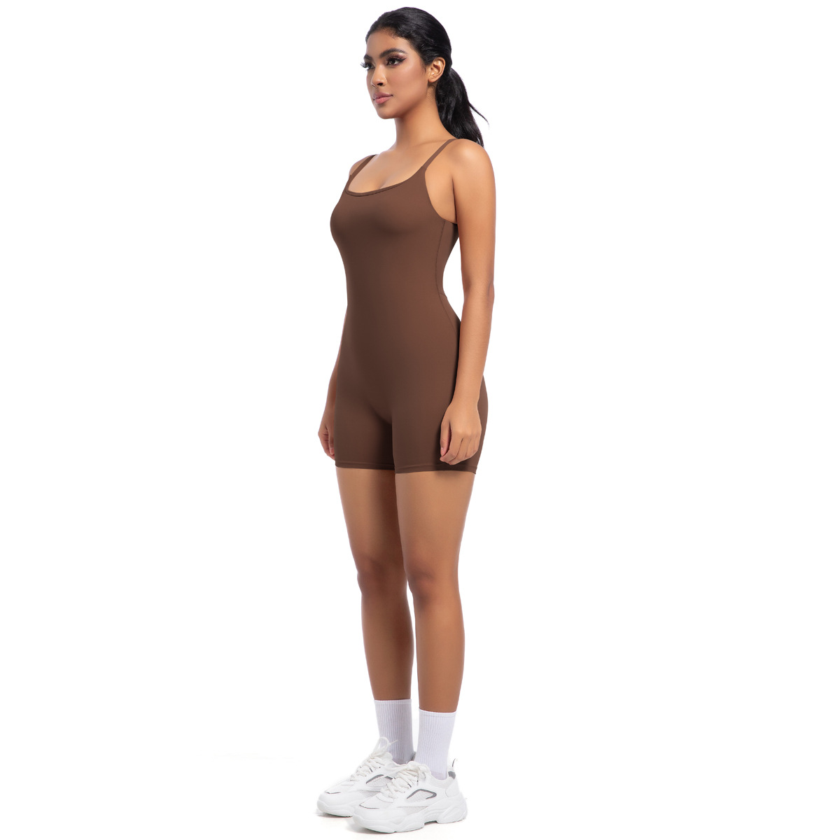 Title 4, Nude Feel Yoga Straps One-piece Women