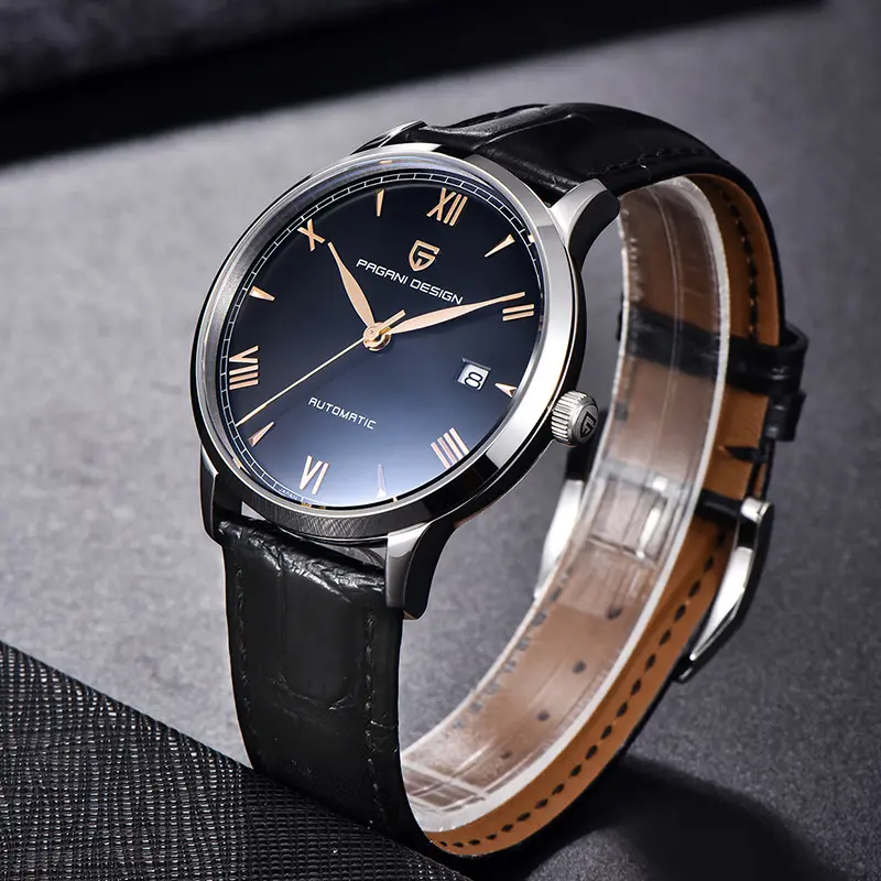 Men's Automatic Mechanical Watch Stainless Steel Waterproof