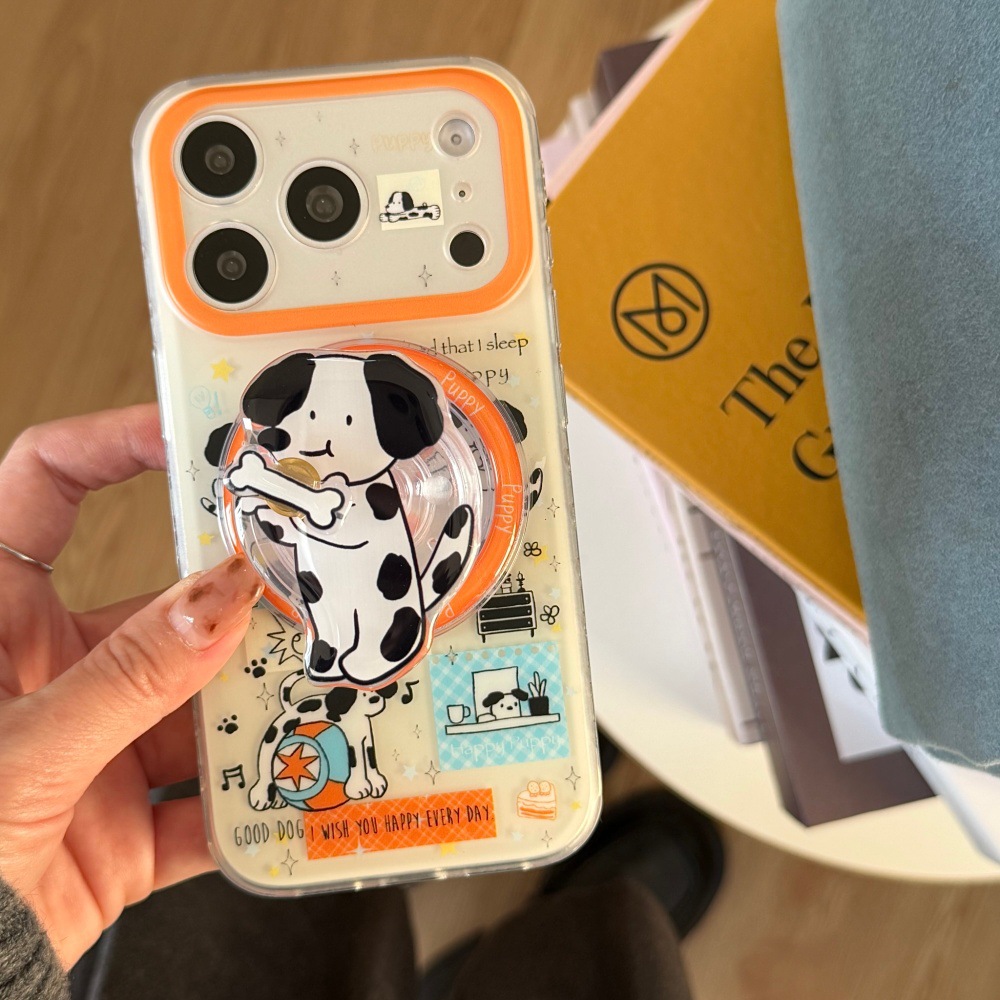Cartoon Phone Case For Spotted Cats And Dogs Suitable For 6