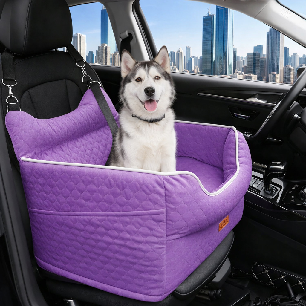 All-season Universal Car Seat With A Thickened Bottom Serving As A Dog Bed Or Sofa detail photo 5