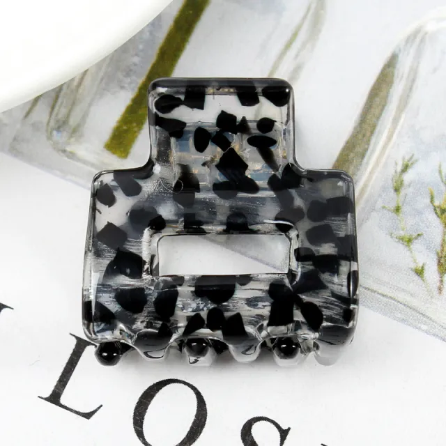 South Korea Geometric Hollow Acetate Grip 4Color - Shop at LoveMi