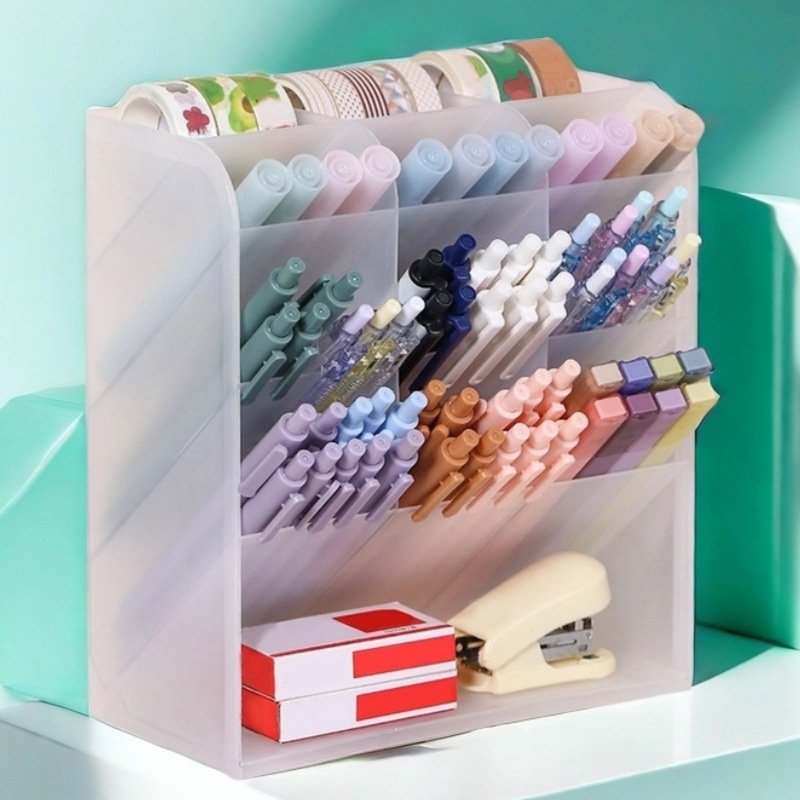 Transparent Large-Capacity Cosmetic Organizer Shelf