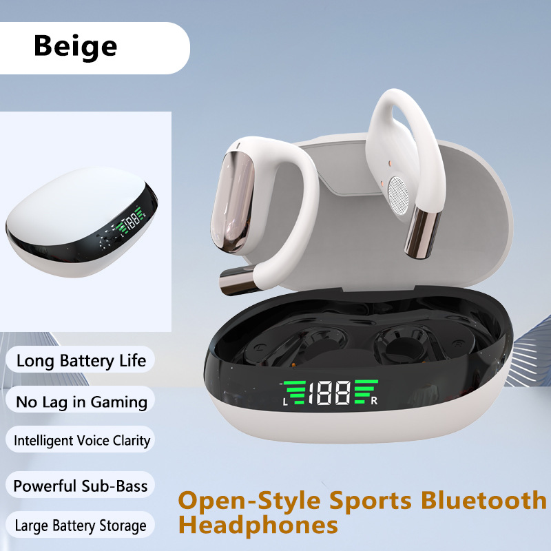Bluetooth Earphones Hanging On The Ear For Ultra Long Battery Life