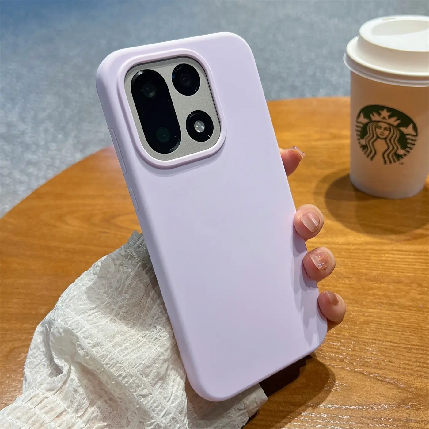 New Stylish Liquid Silicone Minimalist Solid-color Fully Encasing Drop Proof Protective Case