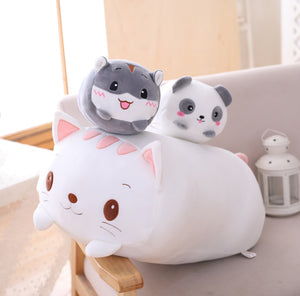 Animal Soft Stuffed Plush Pillow Cushion Toy