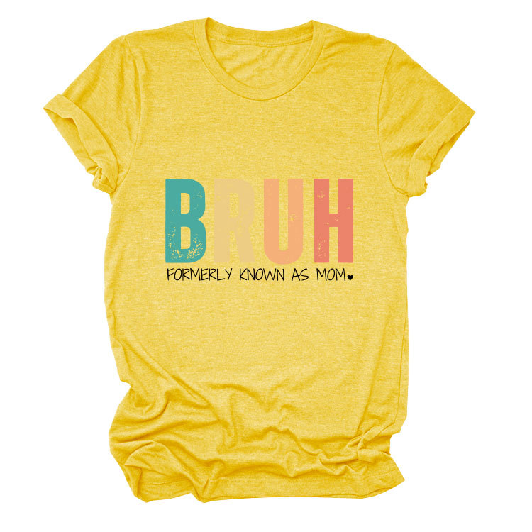 Fashion Printed Women's Loose T-shirt