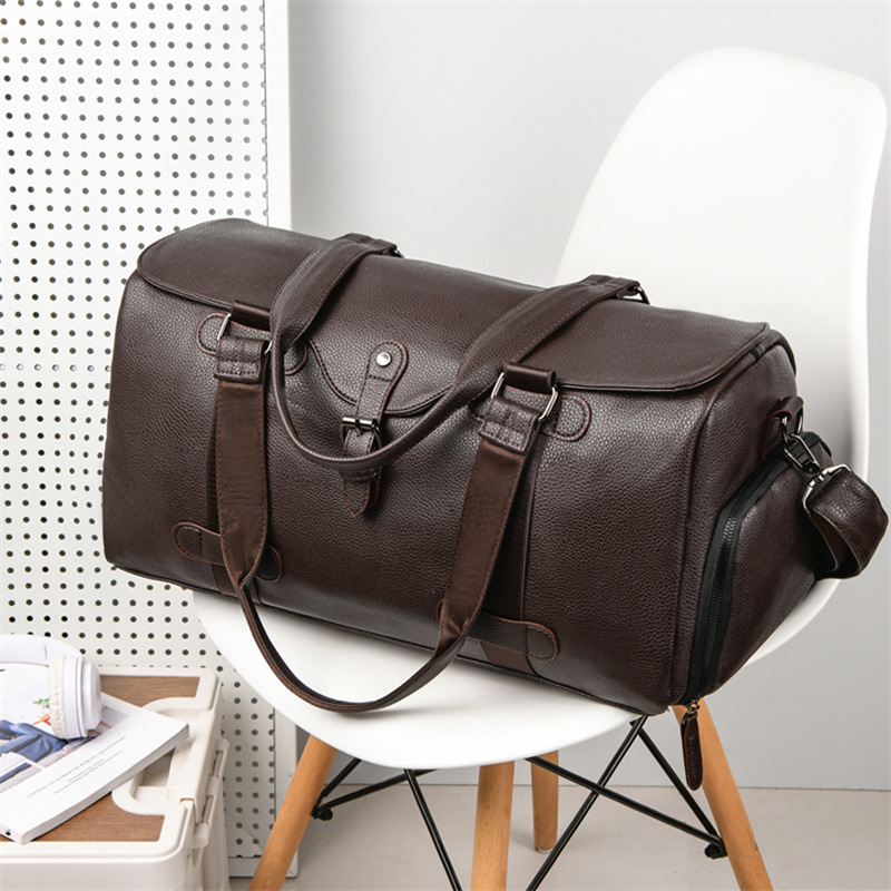 Mens Single-shoulder Tote For Short Trips