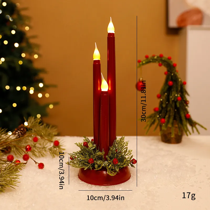 LED Electronic Candle Christmas Decorations – image 8