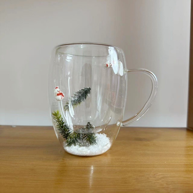 Title 10, Christmas High Borosilicate Heat-resistant Doub...