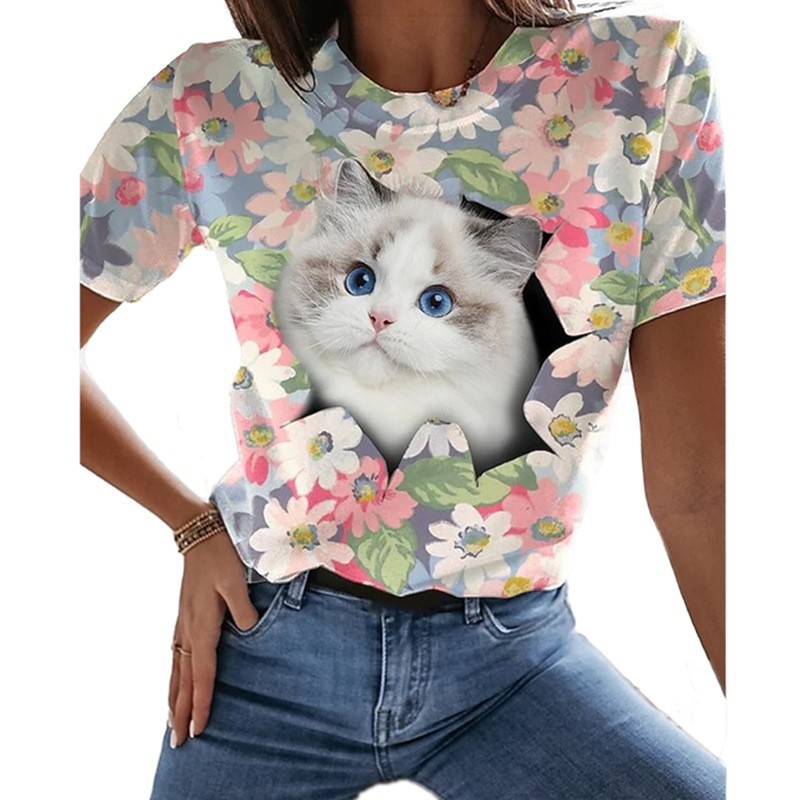 Floral Cat