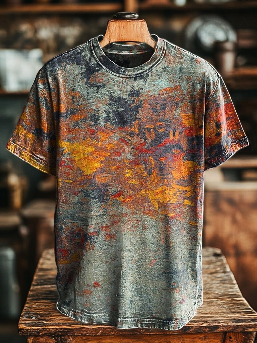 3D Digital Print Fashion Streetwear Short-Sleeve T-Shirt