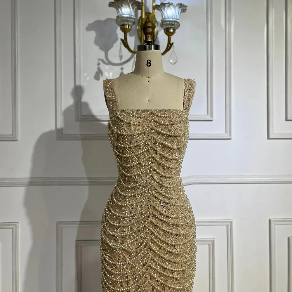 Nude Elegant Sling Light Luxury High-end Pearl