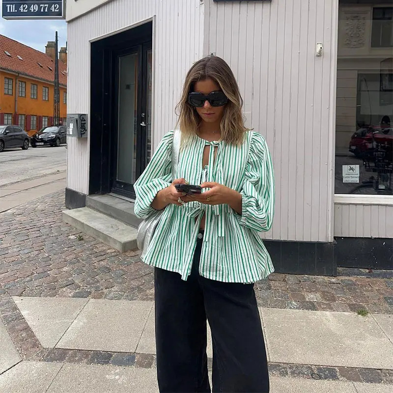 Women's T-shirt Street Fashion Printed Lace