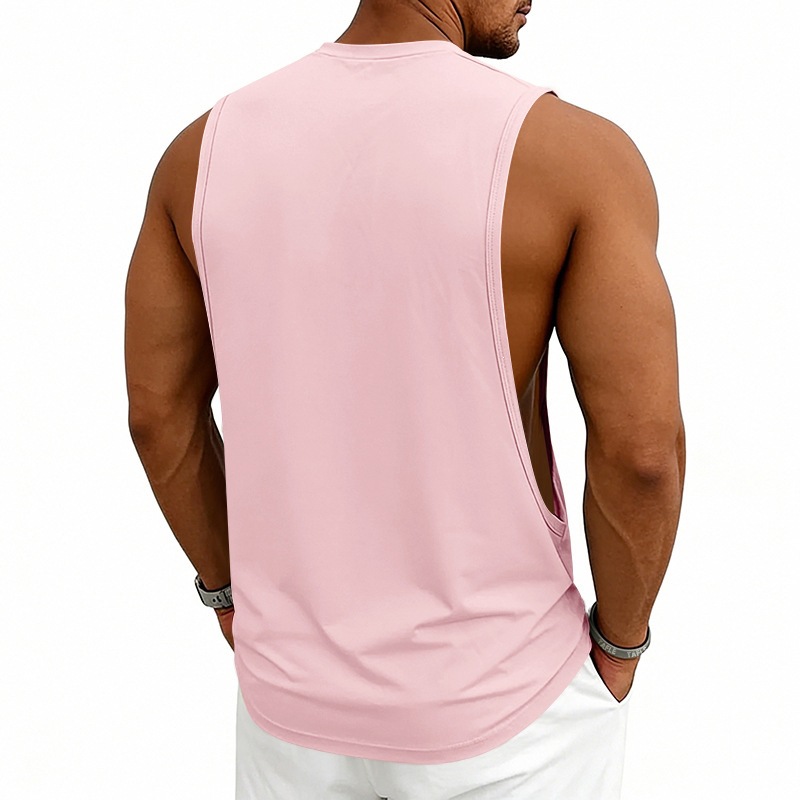 Breathable vest close-up neckline