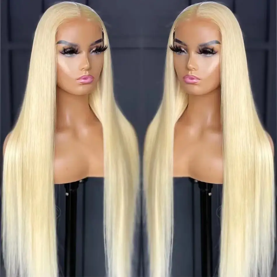Front Lace Long Straight African Women Wig