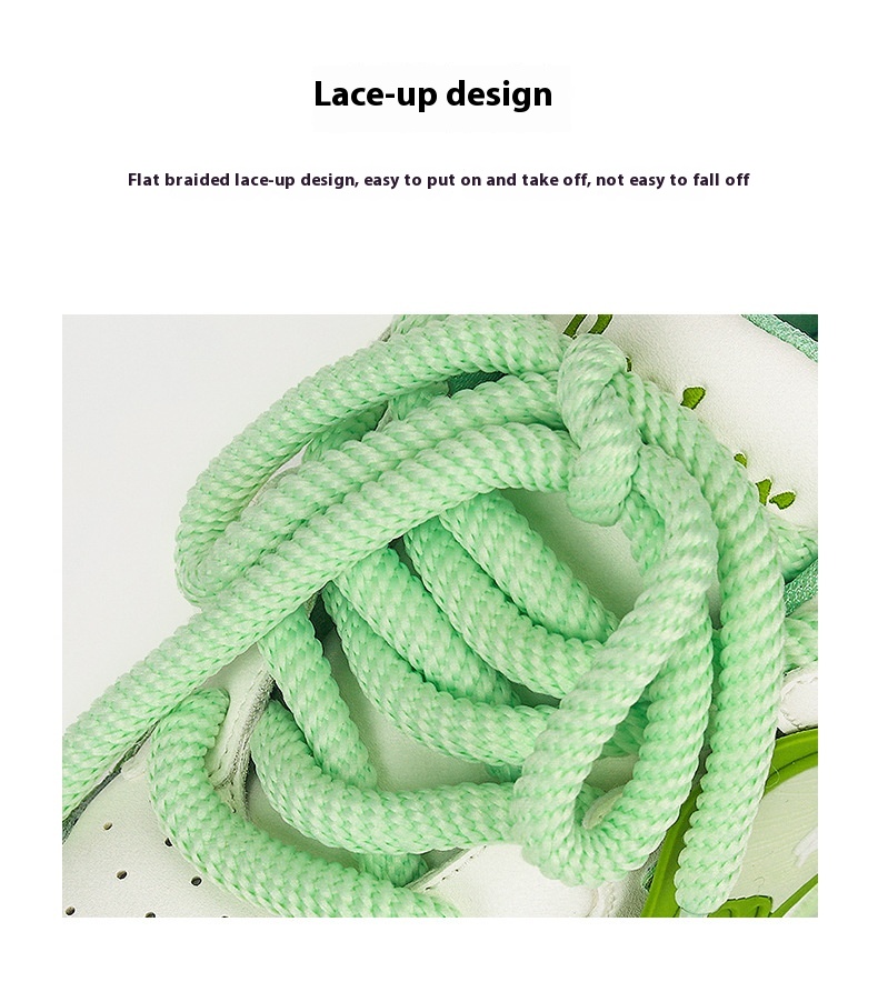 Color Contrast Patchwork Bread Shoes Increased By Light Casual Shoes - Image 19