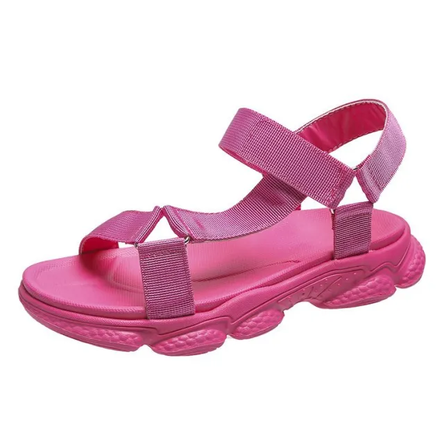 Women's Sports Sandals Plus Size Flat Red - Shop at LoveMi