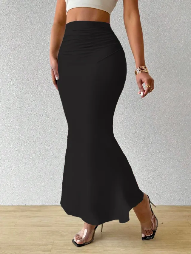 European And American Zebra Pattern Slimming Dress Black - Shop at LoveMi
