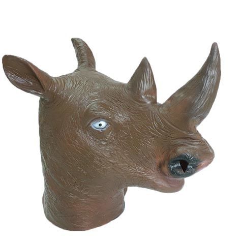 Funny Animal Headgear Single-dog Mask Horse Head Quirky Props For Hilarious Performances